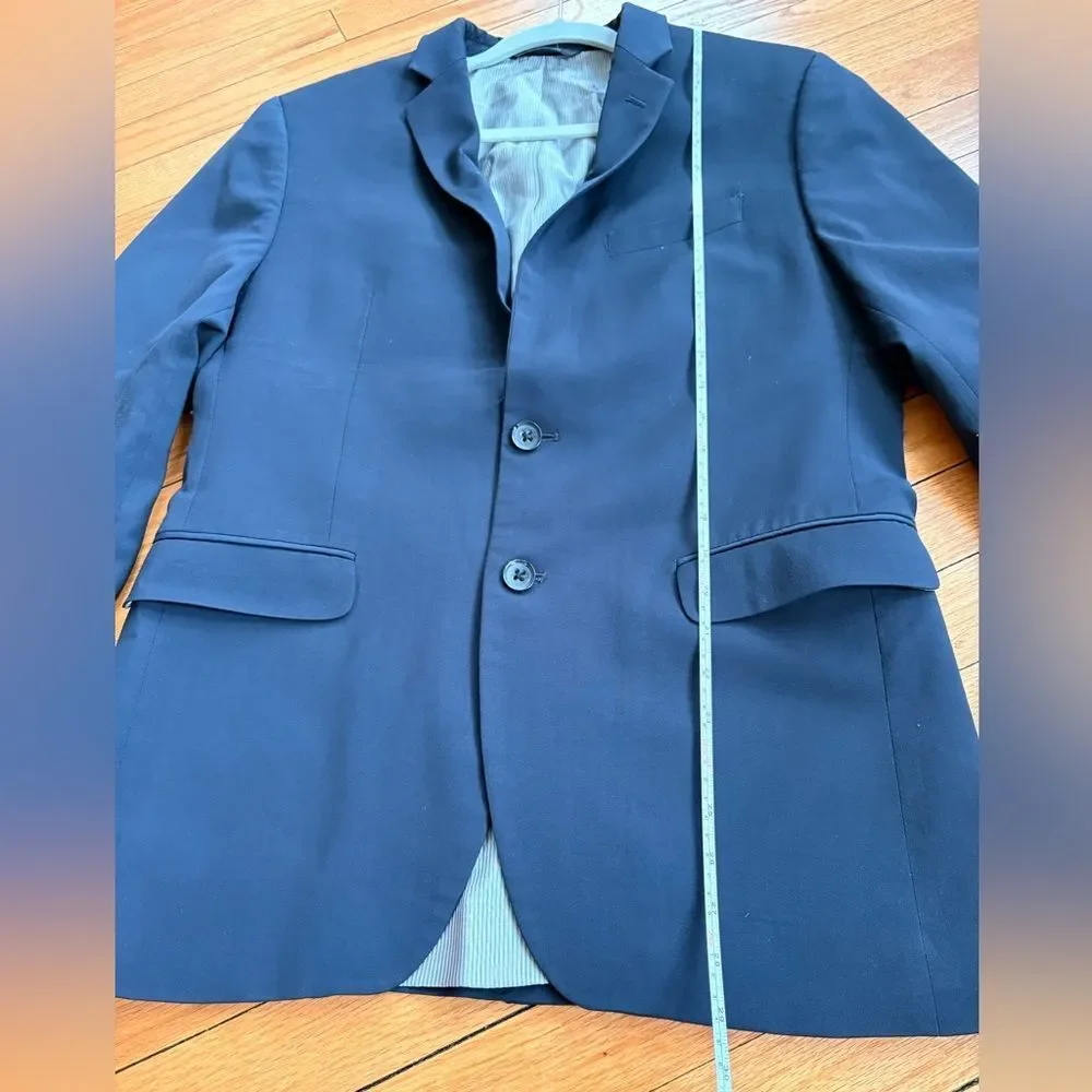 Banana Republic Men’s Dark Navy Slim Fit Blazer Modern Fit Suit Jacket Business